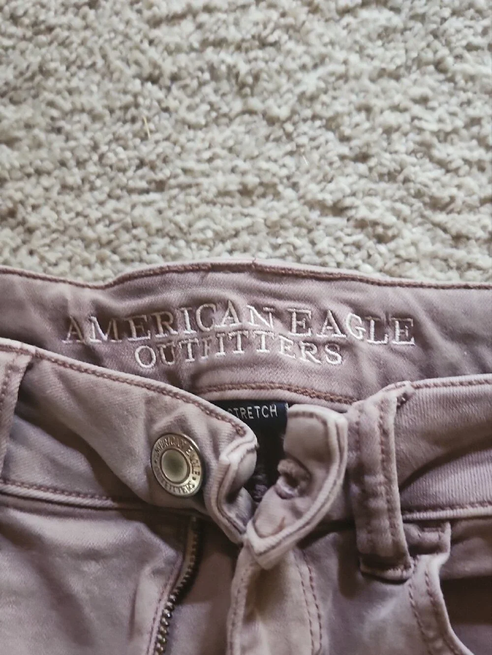 American Eagle Outfitters mauve jean